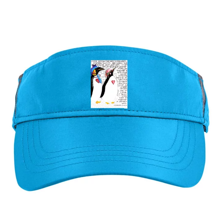 Clothe Yourselves With Compassion Adult Drive Performance Visor