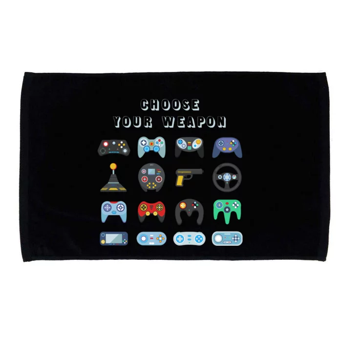 Choose Your Weapon Online Clothes Computer Video Game Geek Cute Gift Microfiber Hand Towel