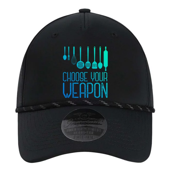 Choose Your Weapon Cook Funny Gift Performance The Dyno Cap