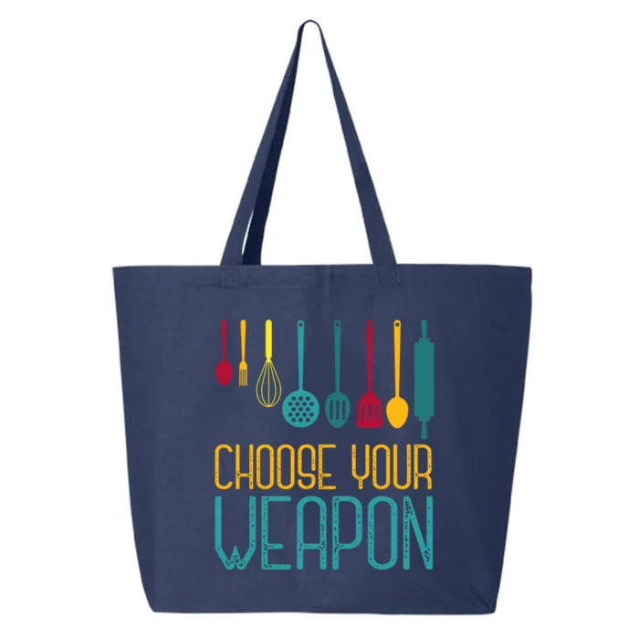 Choose Your Weapon Cook Gift 25L Jumbo Tote