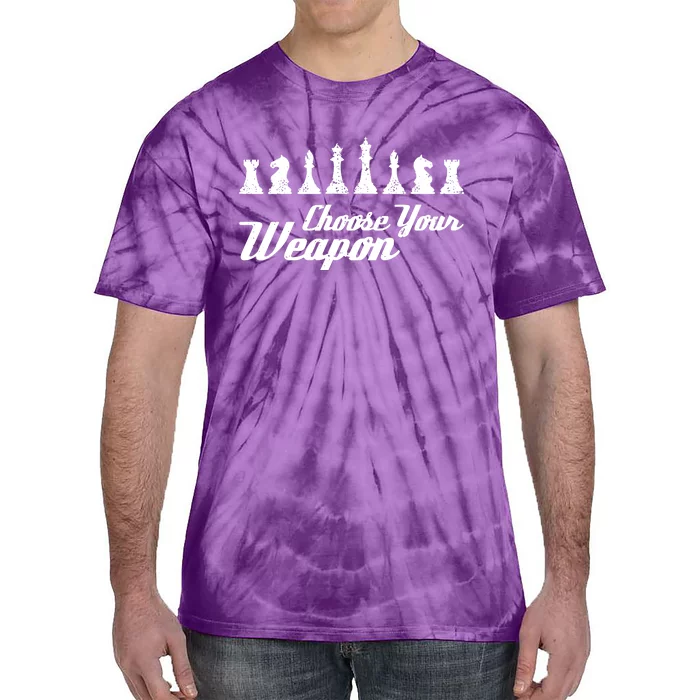 Choose Your Weapon Chess Tie-Dye T-Shirt