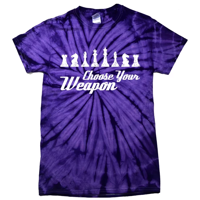 Choose Your Weapon Chess Tie-Dye T-Shirt