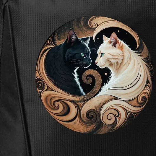 Cats Yin Yang City Backpack