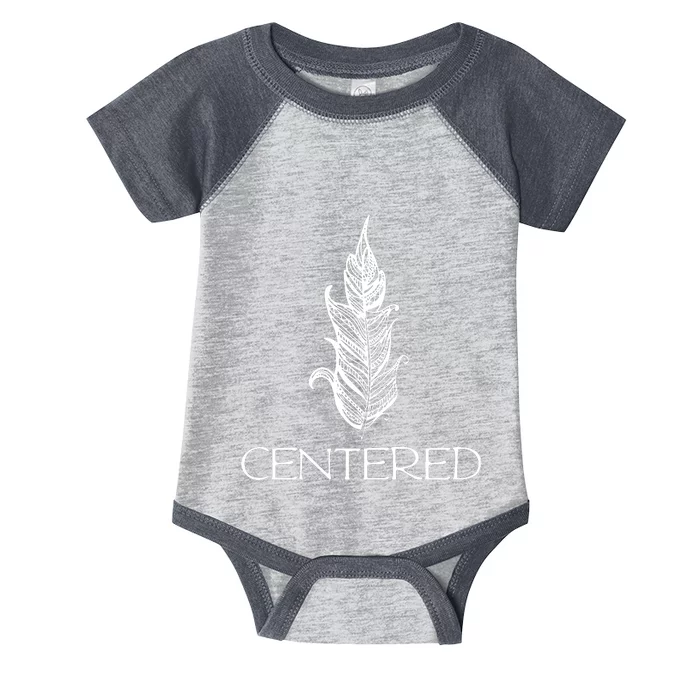 Centered Yoga Zen Meditation Namaste Infant Baby Jersey Bodysuit