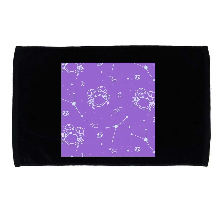 Cancer Zodiac Astrology Microfiber Hand Towel