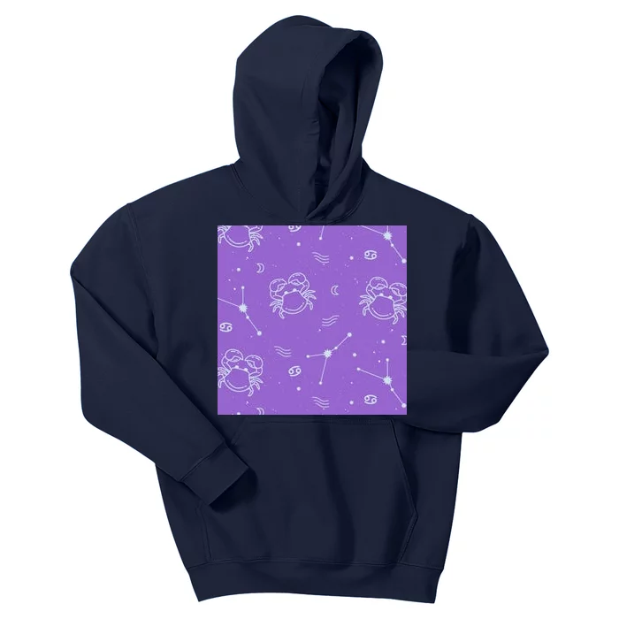 Cancer Zodiac Astrology Kids Hoodie