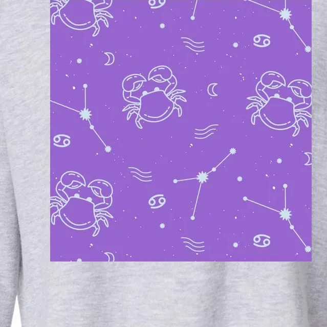 Cancer Zodiac Astrology Cropped Pullover Crew