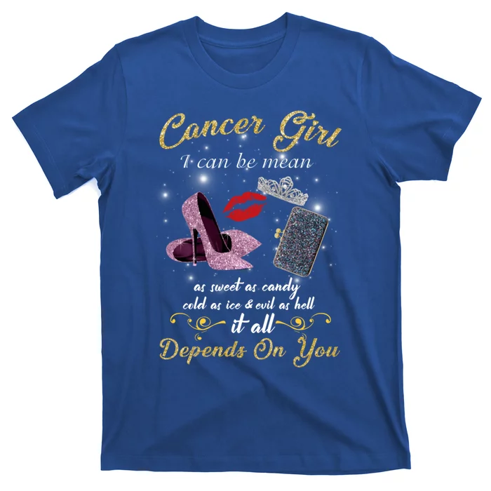 Cancer Zodiac Birthday Decorations Funny Gift Gift T-Shirt