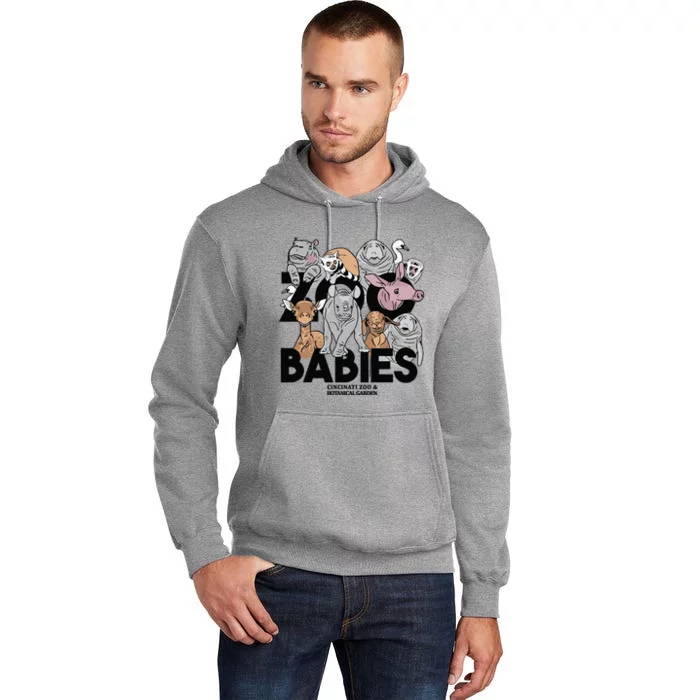 Cincinnati Zoo Babies Tall Hoodie