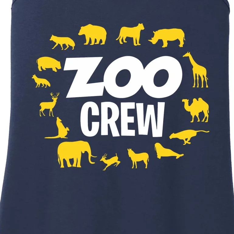 Cool Zoo Crew Zookeeper Funny Future Zoologist Zoo Animals Ladies Essential Tank