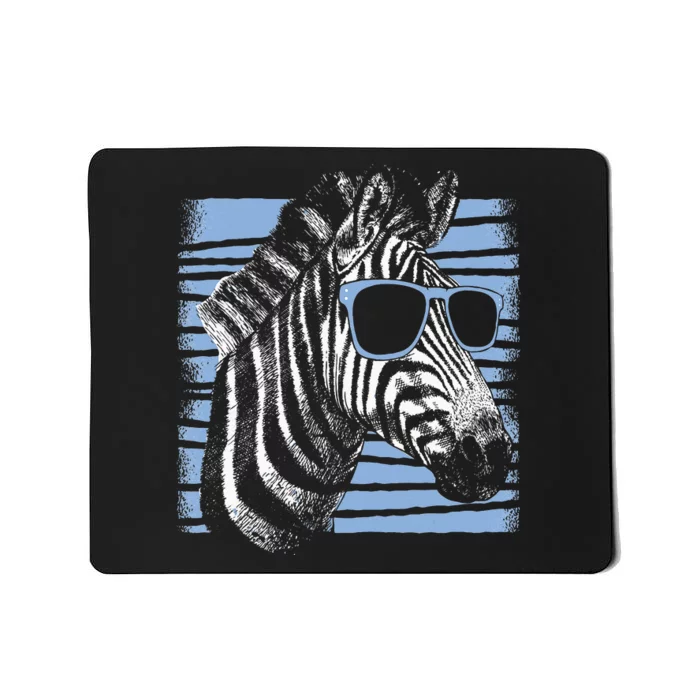 Cool Zebra Mousepad