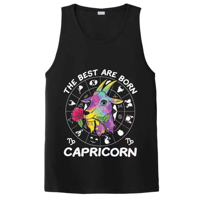 Capricorn Zodiac Performance Tank