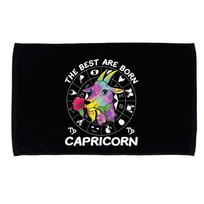 Capricorn Zodiac Microfiber Hand Towel