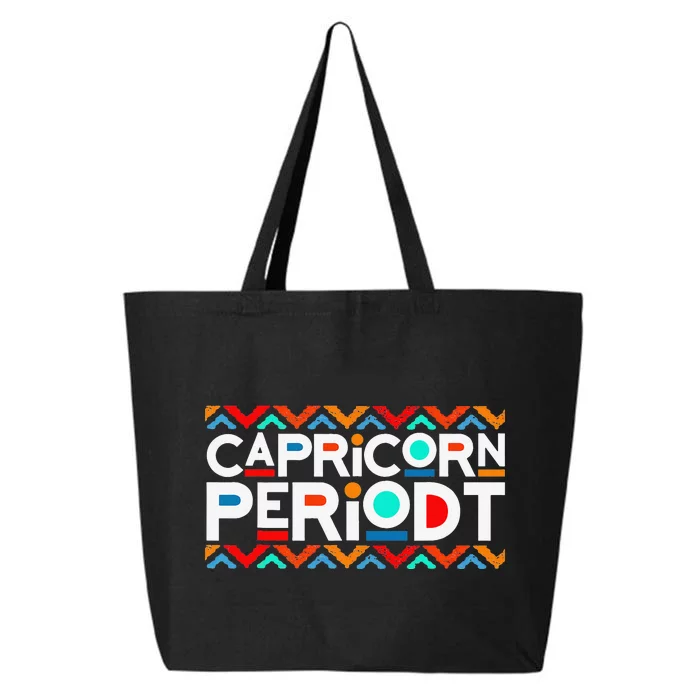 Capricorn Zodiac December 22 January 19 Birthday 25L Jumbo Tote