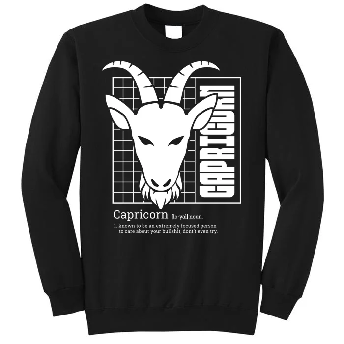 Capricorn Zodiac Definition Sweatshirt