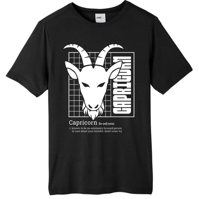 Capricorn Zodiac Definition ChromaSoft Performance T-Shirt