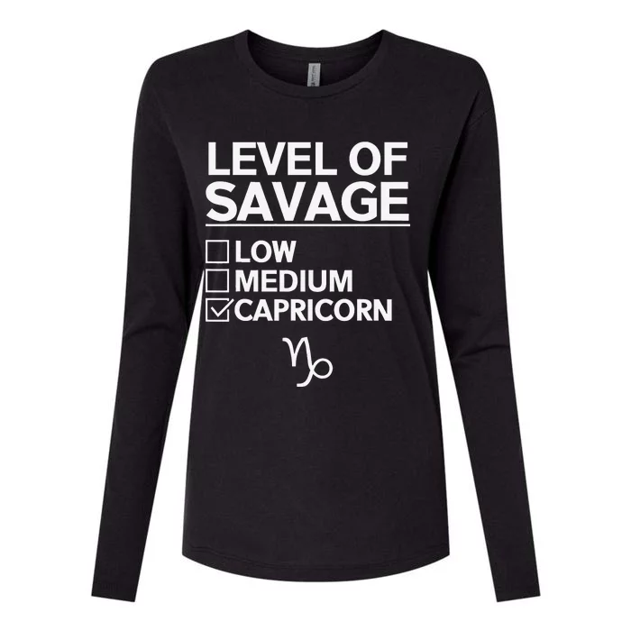 Capricorn Zodiac  Funny Cute Capricorns Design Womens Cotton Relaxed Long Sleeve T-Shirt