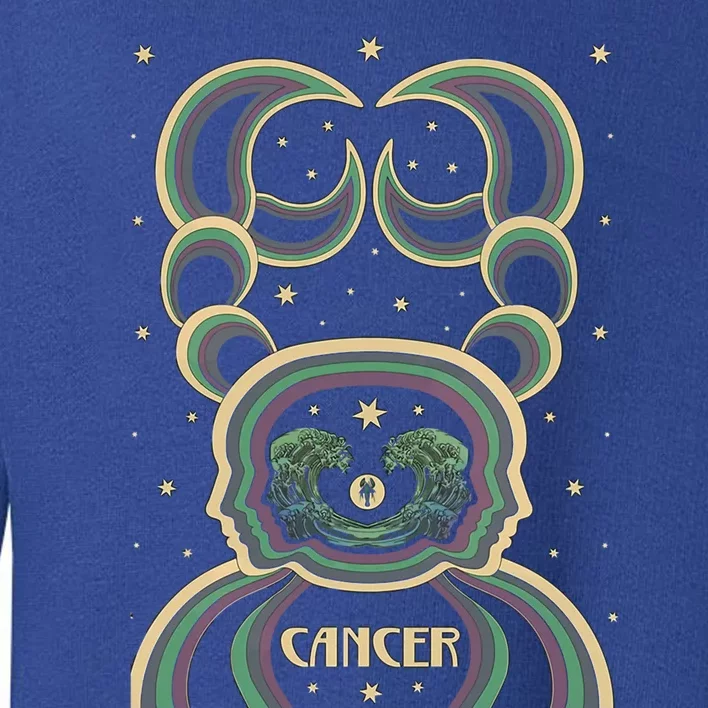 Cancer Zodiac Gift Toddler Sweatshirt