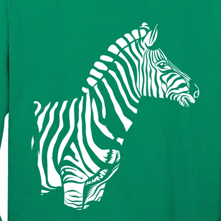 Cute Zebra Head In The Sahara Zebra Long Sleeve Shirt