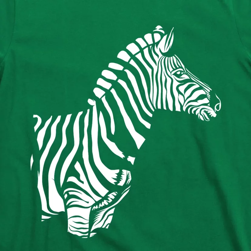 Cute Zebra Head In The Sahara Zebra T-Shirt