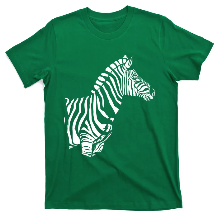 Cute Zebra Head In The Sahara Zebra T-Shirt