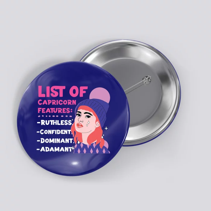 Capricorn Zodiac: List Of Capricorn Features Gift Button