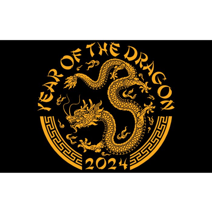 Chinese Zodiac New Year Of The Dragon Lunar 2024 Bumper Sticker