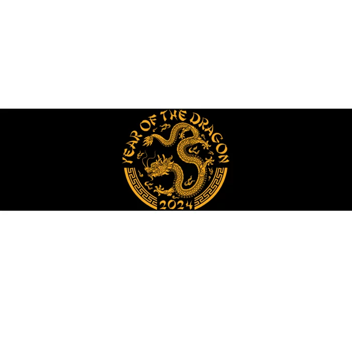 Chinese Zodiac New Year Of The Dragon Lunar 2024 Bumper Sticker