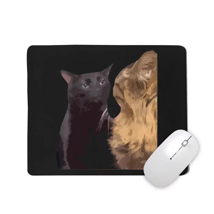 Cat Zoning Out Meme Popular Internet Meme Mousepad