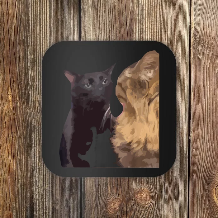 Cat Zoning Out Meme Popular Internet Meme Coaster