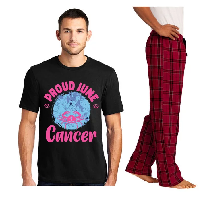 Cancer Zodiac: Proud June Cancer Gift Pajama Set