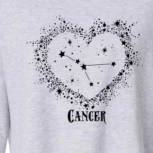 Cancer Zodiac Sign Constellation Horoscope Great Gift Cropped Pullover Crew