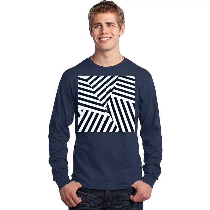 Crazy Zebra Stripped Patterns Tall Long Sleeve T-Shirt