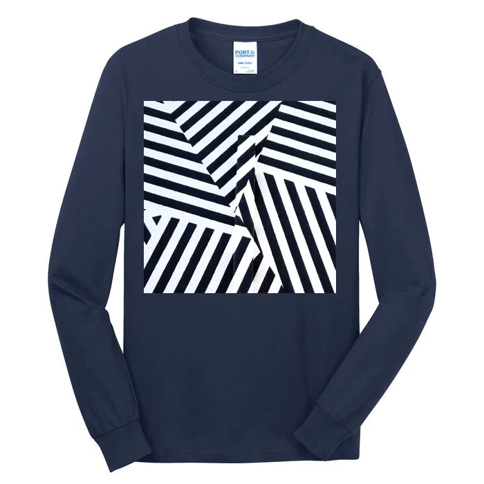 Crazy Zebra Stripped Patterns Tall Long Sleeve T-Shirt