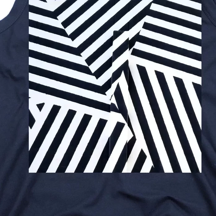 Crazy Zebra Stripped Patterns Tank Top