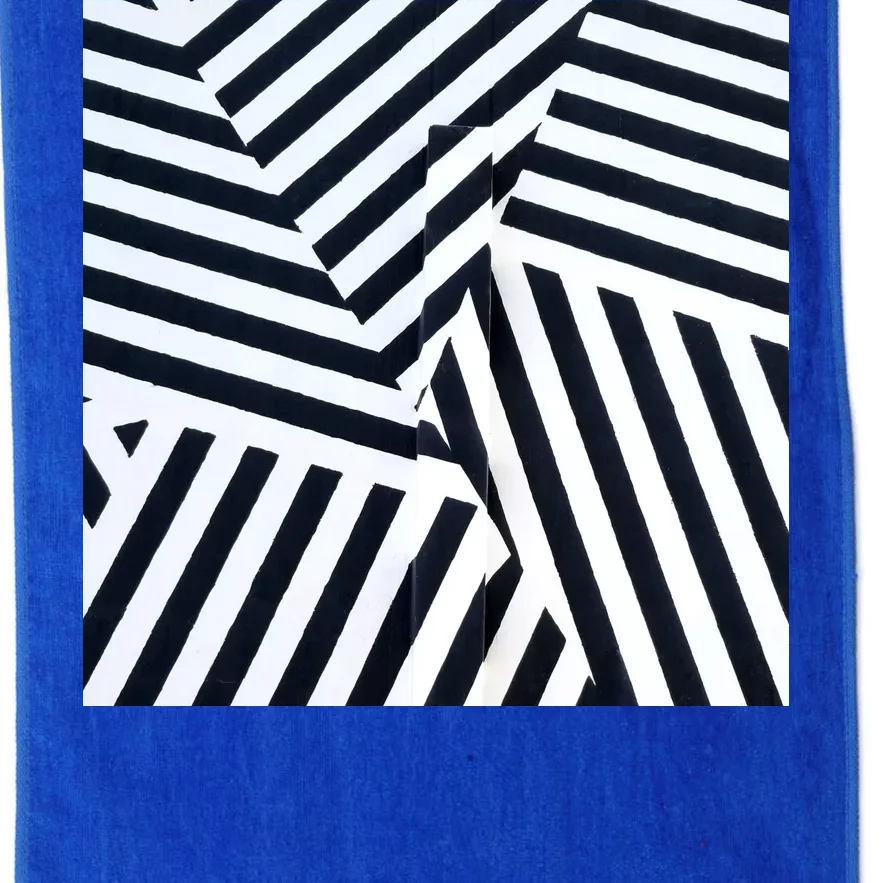 Crazy Zebra Stripped Patterns Platinum Collection Golf Towel