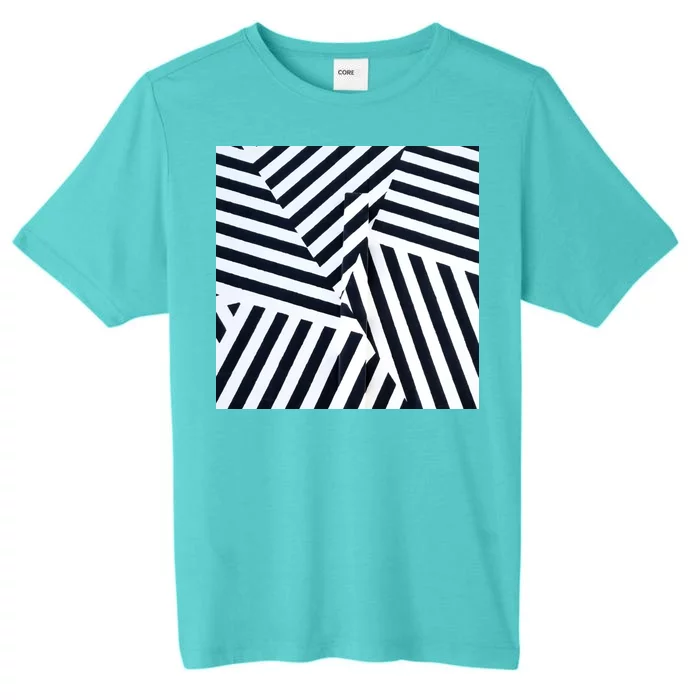 Crazy Zebra Stripped Patterns ChromaSoft Performance T-Shirt