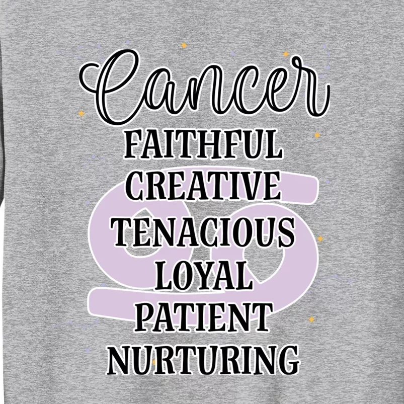 Cancer Zodiac Sign January February Birthday Facts Features Gift Sweatshirt