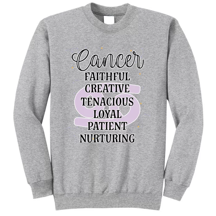 Cancer Zodiac Sign January February Birthday Facts Features Gift Sweatshirt