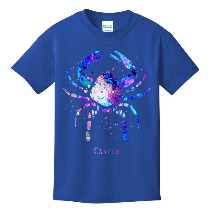 Cancer Zodiac Sign Gift Kids T-Shirt