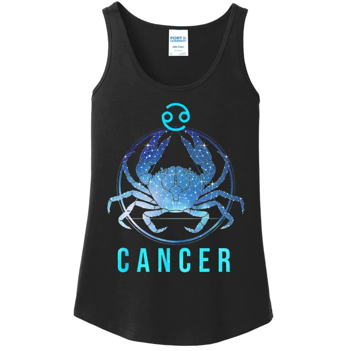 Cancer Zodiac Sign Astrology Birthday Horoscope Lover Ladies Essential Tank