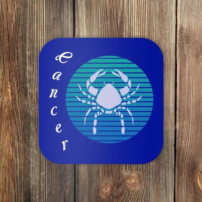 Cancer Zodiac Sign Cool Gift Coaster