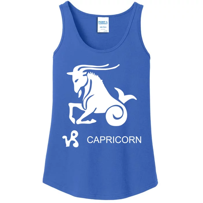 Capricorn Zodiac Sign Gift Ladies Essential Tank