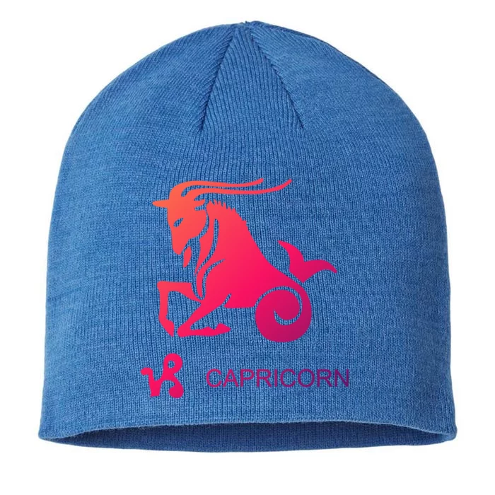 Capricorn Zodiac Sign Gift 8 1/2in Sustainable Knit Beanie