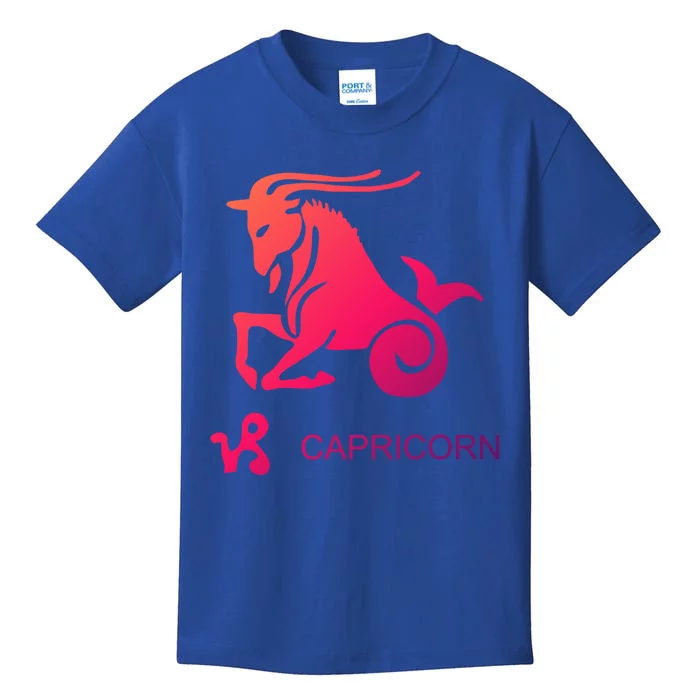 Capricorn Zodiac Sign Gift Kids T-Shirt