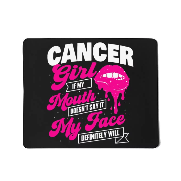 Cancer Zodiac Sign Astrology Lover Horoscope Mousepad