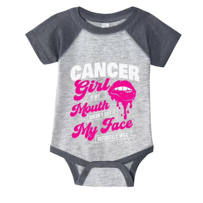 Cancer Zodiac Sign Astrology Lover Horoscope Infant Baby Jersey Bodysuit