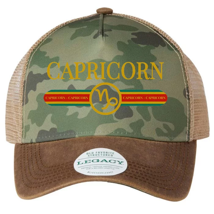 Capricorn Zodiac Sign Astrology Horoscope Fashion Legacy Tie Dye Trucker Hat