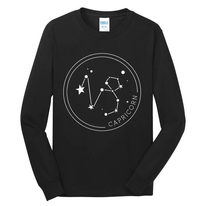 Capricorn Zodiac Sign Constellation Gift Horoscope Tall Long Sleeve T-Shirt