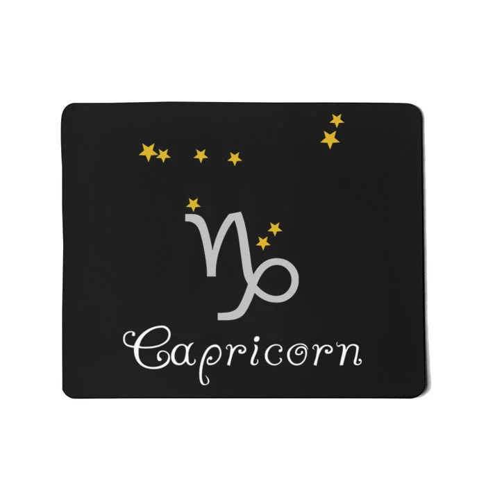 Capricorn Zodiac Sign Constellation Astrology Mousepad